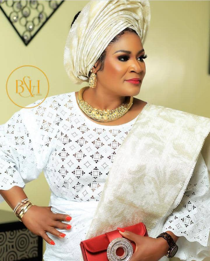 Fans attack Mercy Aigbe’s husband, Kazim Adeoti, over ‘unfair’ birthday message to first wife