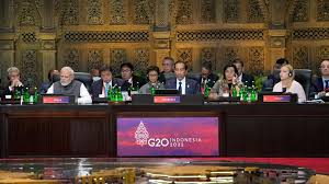 Indonesia president tells G20 leaders they must end the Russian war against Ukraine