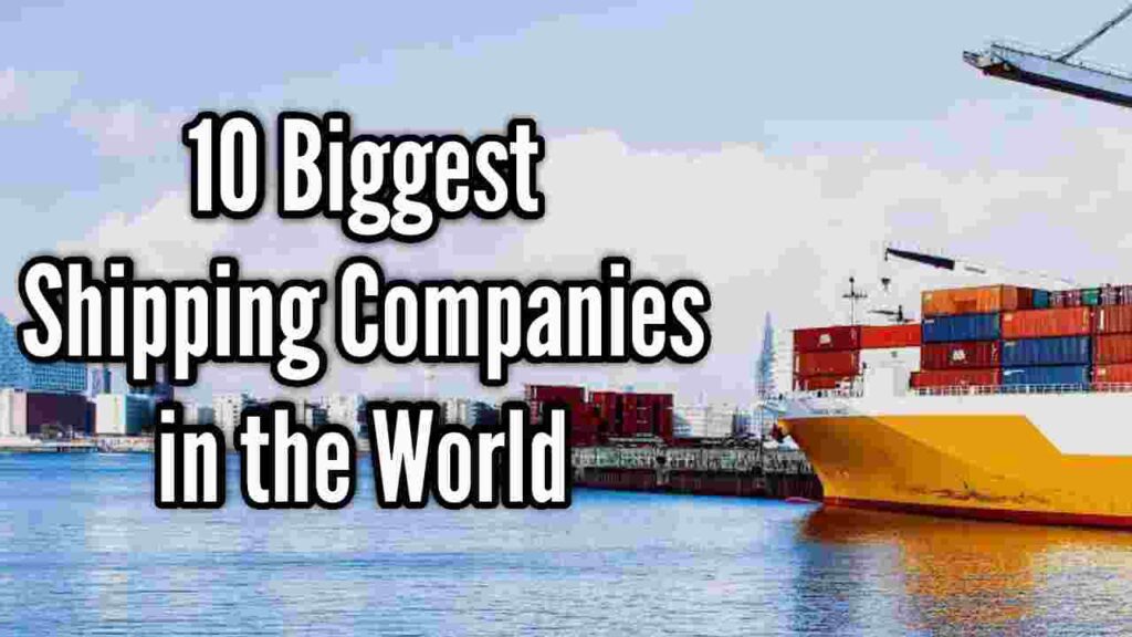 10 Biggest Shipping Companies in the World