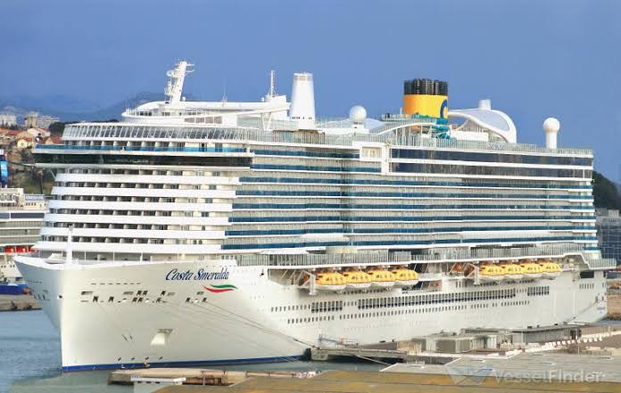 Top 10 Biggest Cruise Ships in the WorldCosta Smeralda